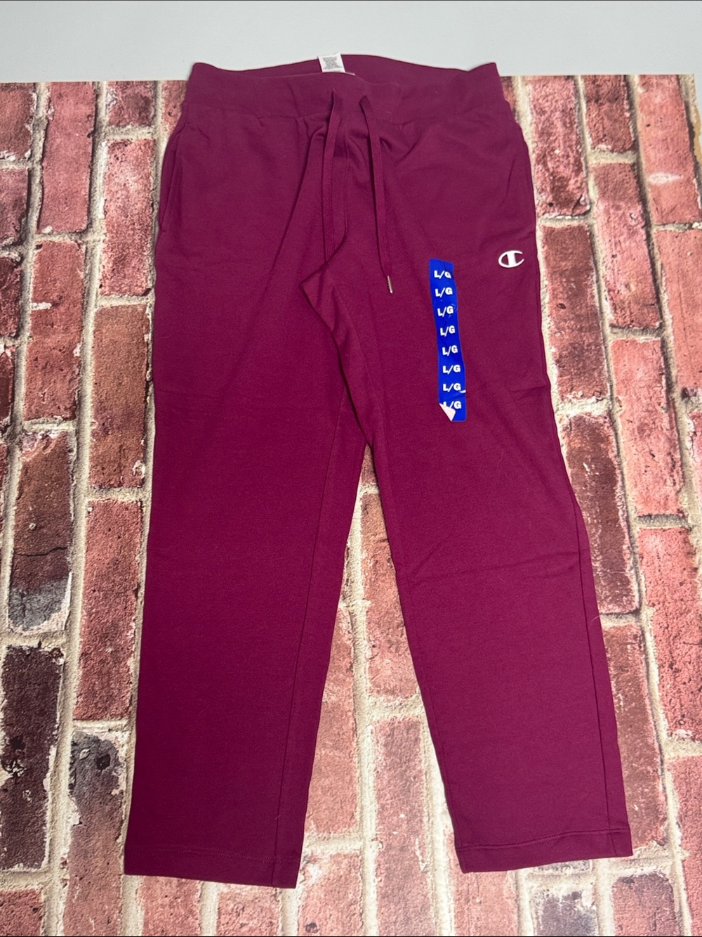 Champion Woman’s Joggers Sweatpants Size Large Purple New.